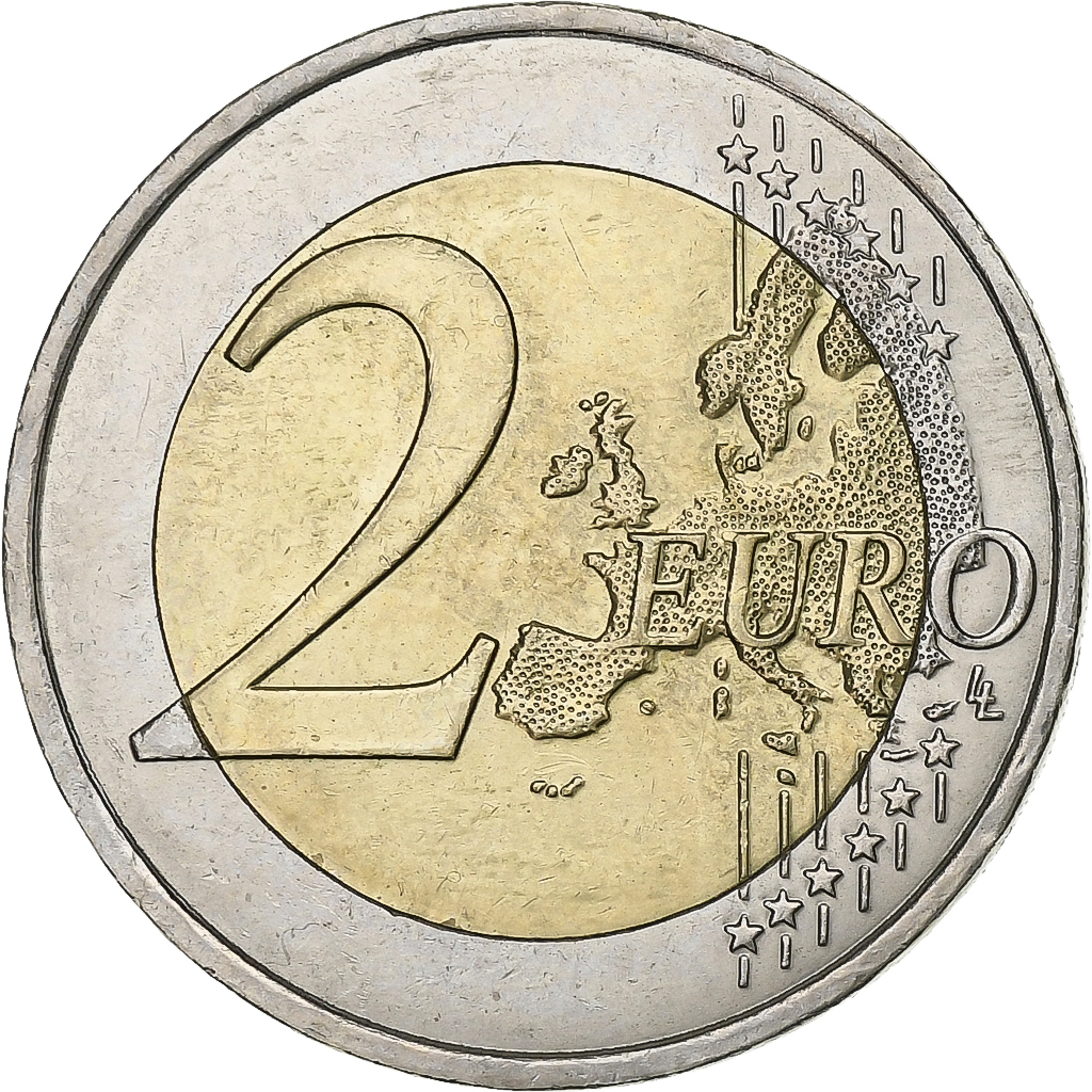 France, 2 Euro, 2016, Bi-Metallic, 