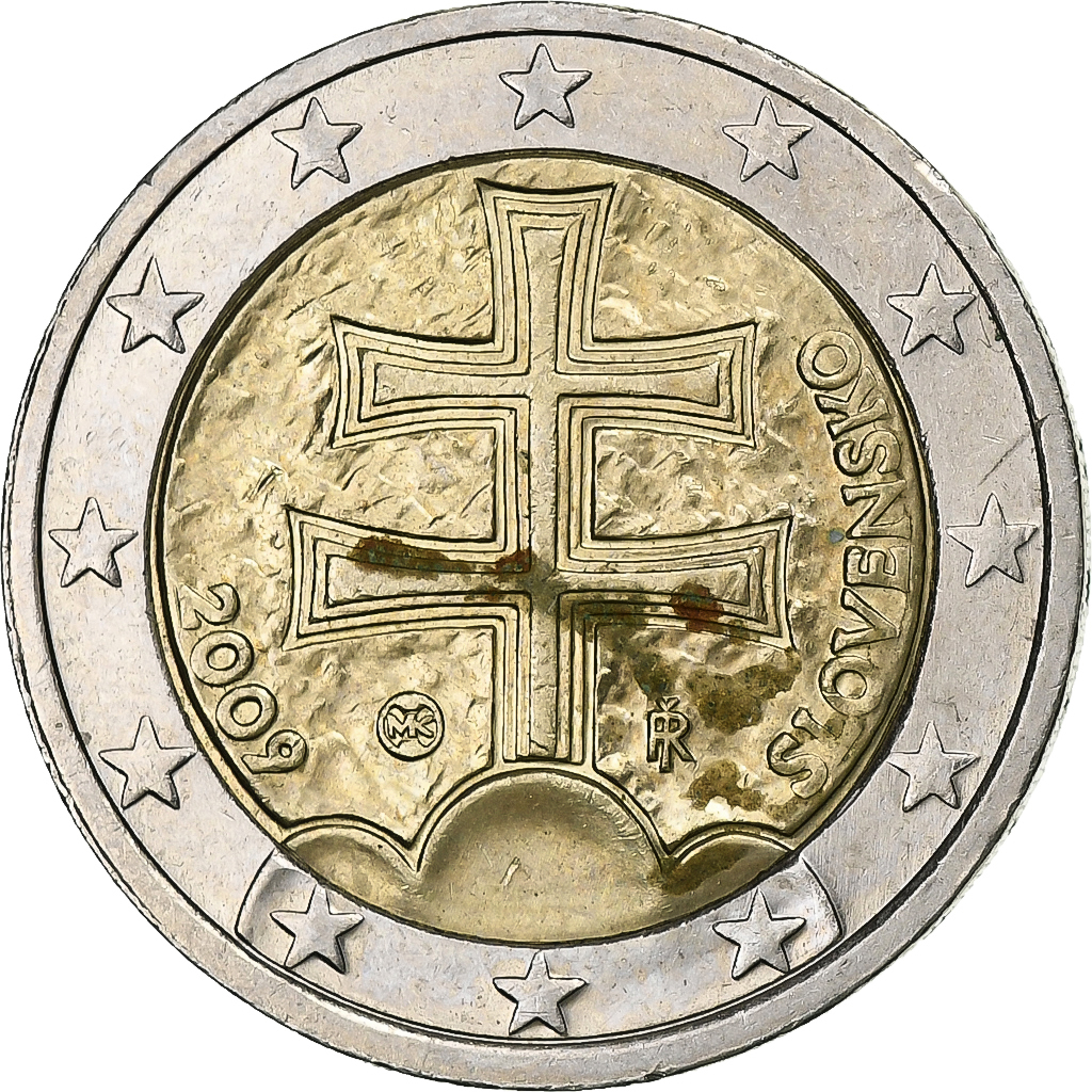 Slovakia, 2 Euro, 2009, Kremnica, Bi-Metallic, , KM:101