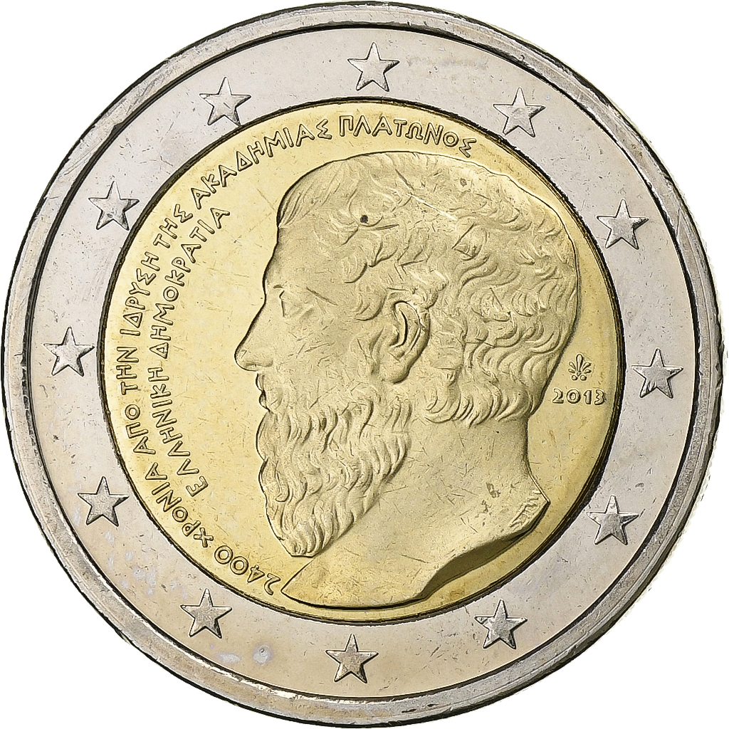 Griechenland, 2 Euro, 2013, Athens, Bi-Metallic, UNZ, KM:New