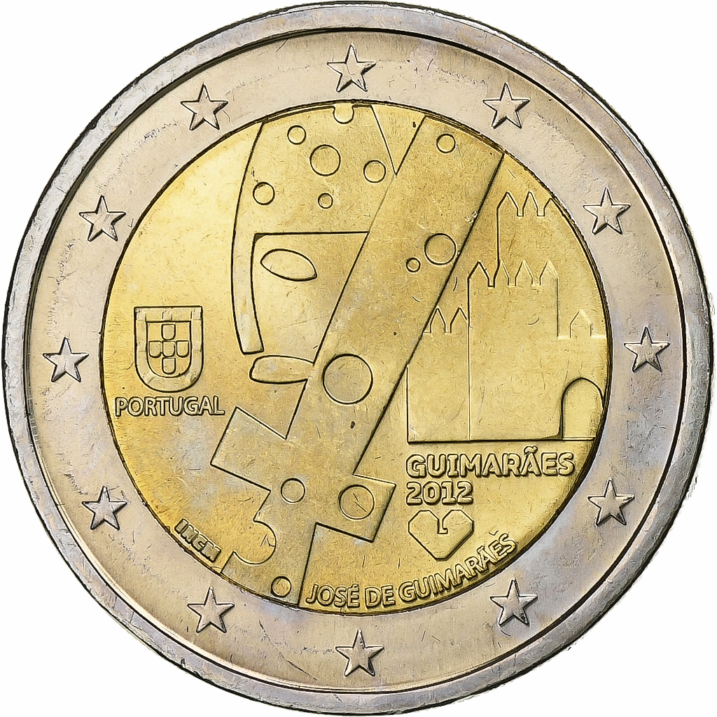 Portugal, 2 Euro, 2012, Lisbon, Bi-Metallic, UNZ, KM:813