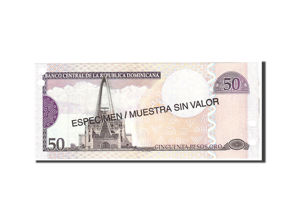 Banknote, Dominican Republic, 50 Pesos Oro, 2003, Undated, KM:170s3, UNC(65-70)