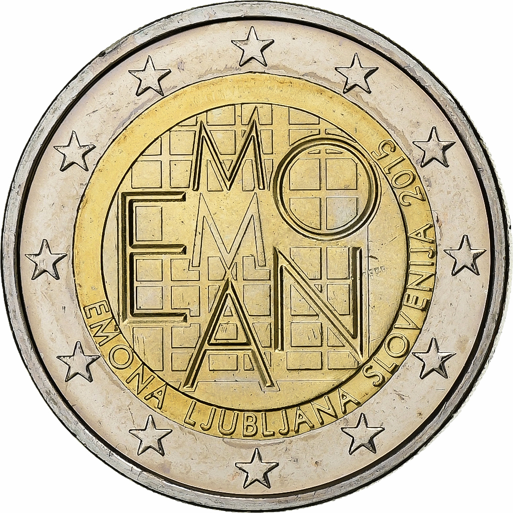 Slowenien, 2 Euro, 2015, Bi-Metallic, UNZ, KM:New