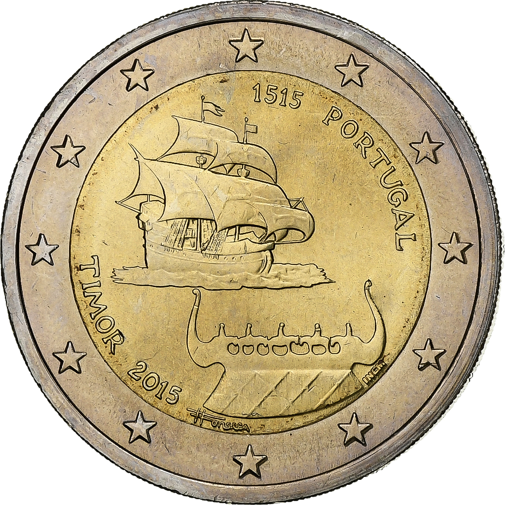 Portugal, 2 Euro, 2015, Bi-Metallic, , KM:New