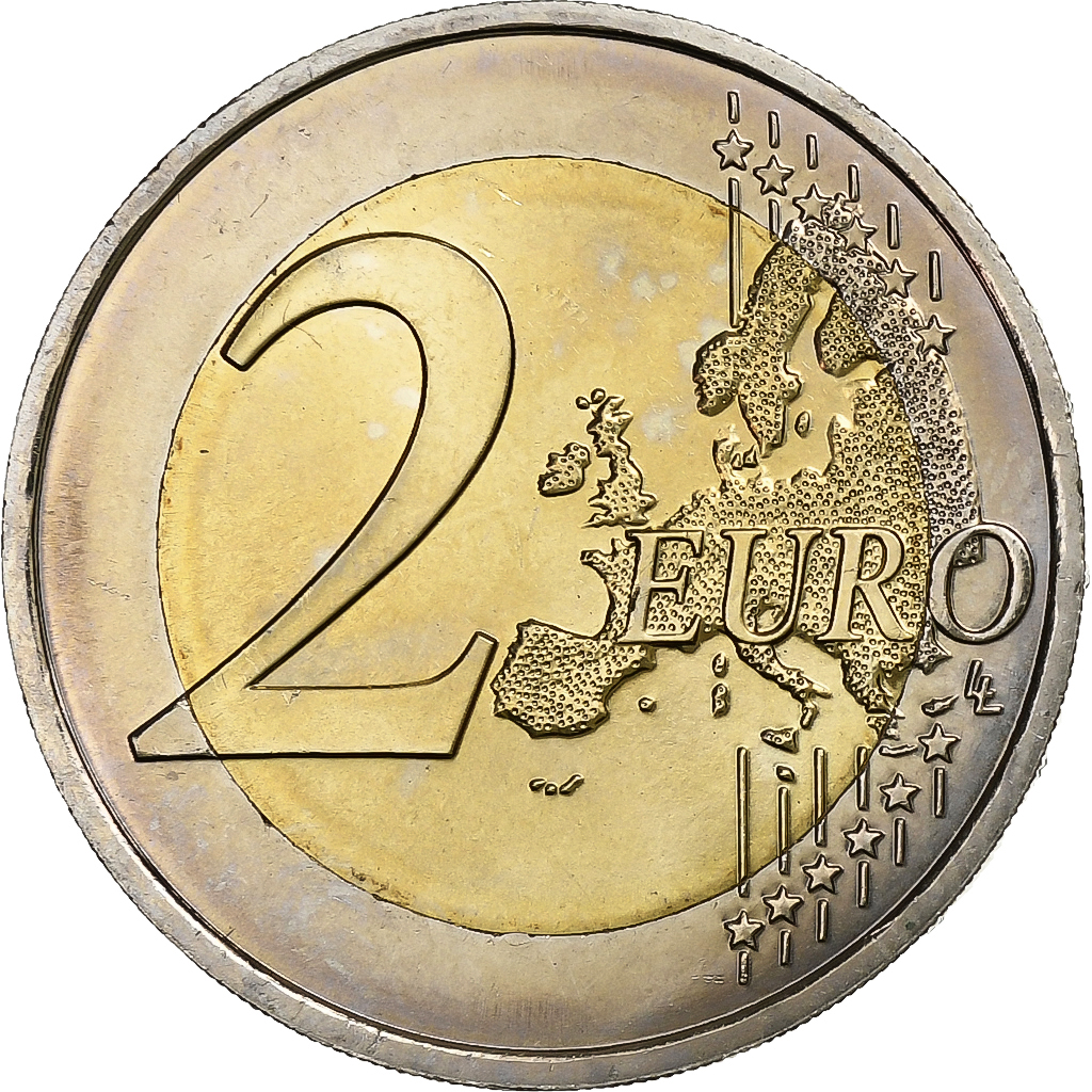 France, 2 Euro, 2010, Paris, Bimétallique, SPL, Gadoury:12, KM:1676