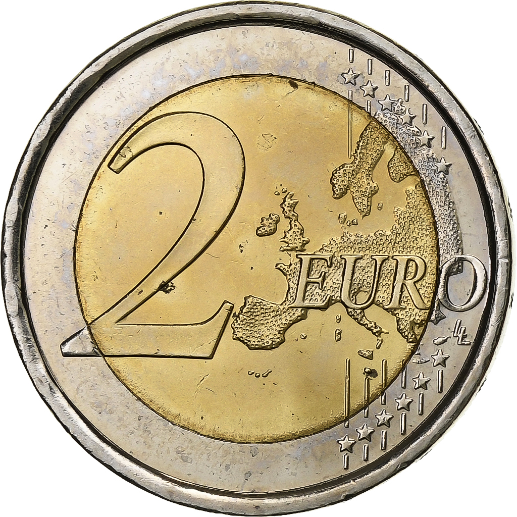 Spain, Juan Carlos I, 2 Euro, 2011, Madrid, Bi-Metallic, MS, KM:1184