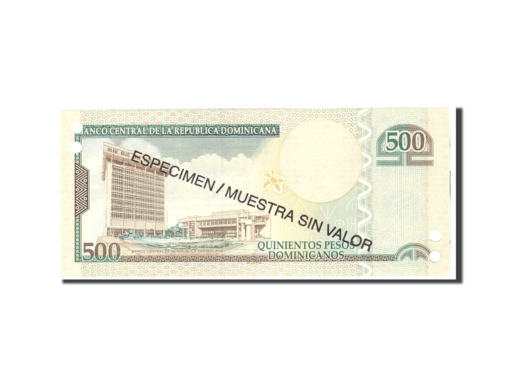 Banknote, Dominican Republic, 500 Pesos Dominicanos, 2011, Undated, KM:185s