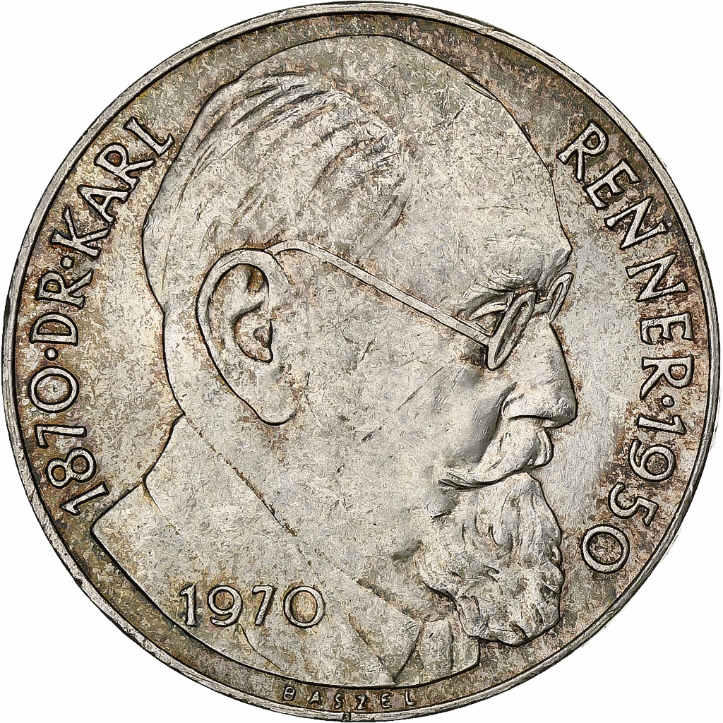 Austria, 50 Schilling, 1970, Silver, , KM:2909