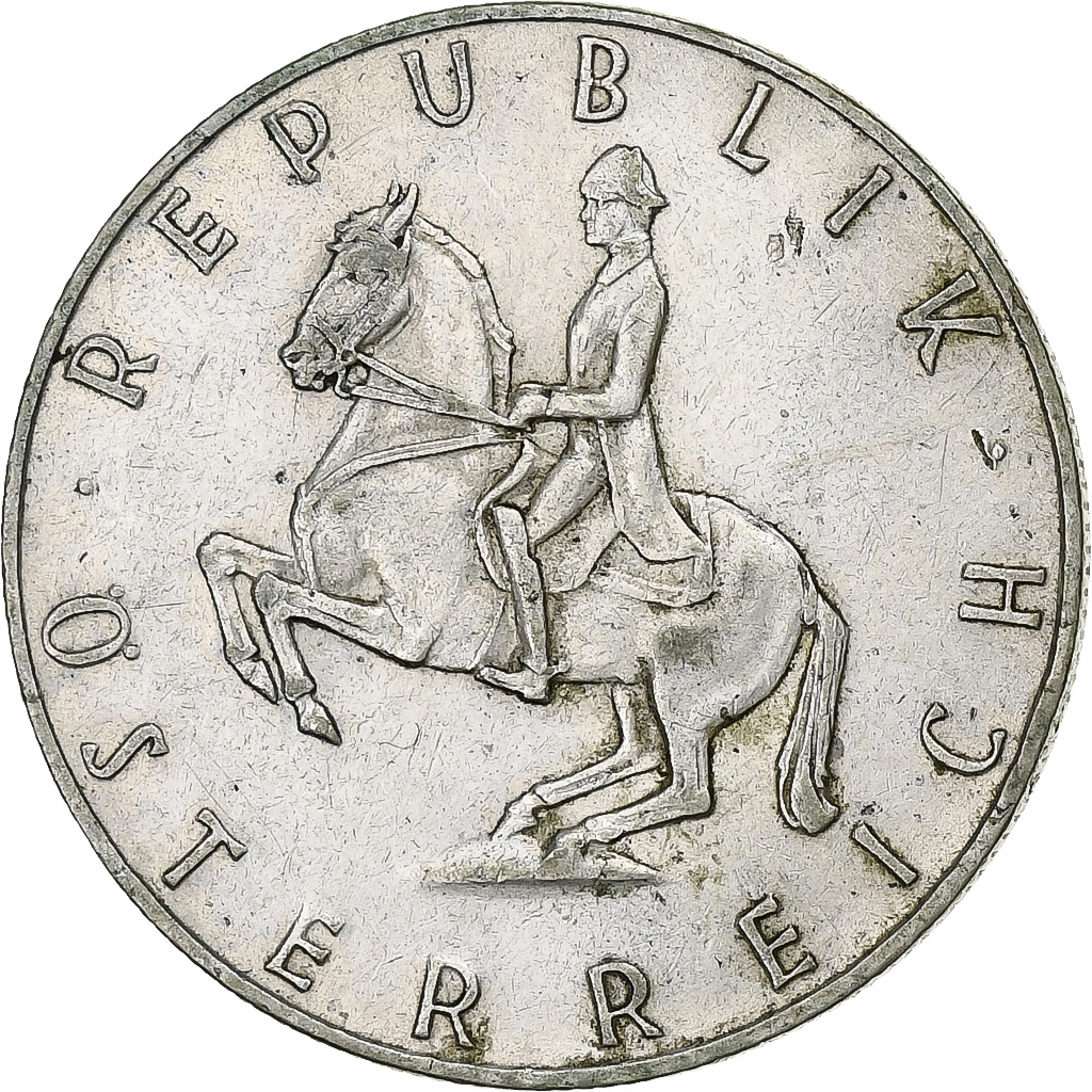 Austria, 5 Schilling, 1960, Silver, , KM:2889