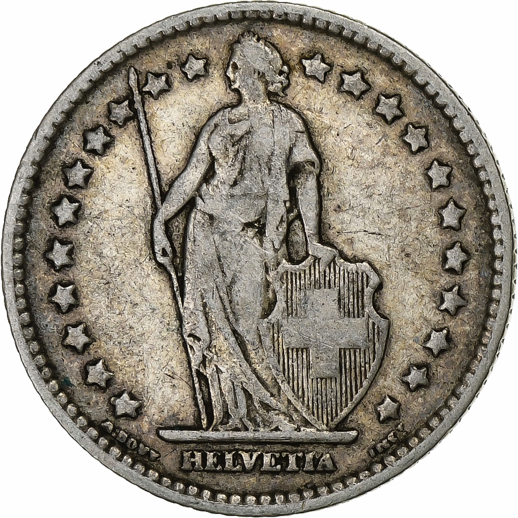 Switzerland, Franc, 1899, Bern, Silver, , KM:24