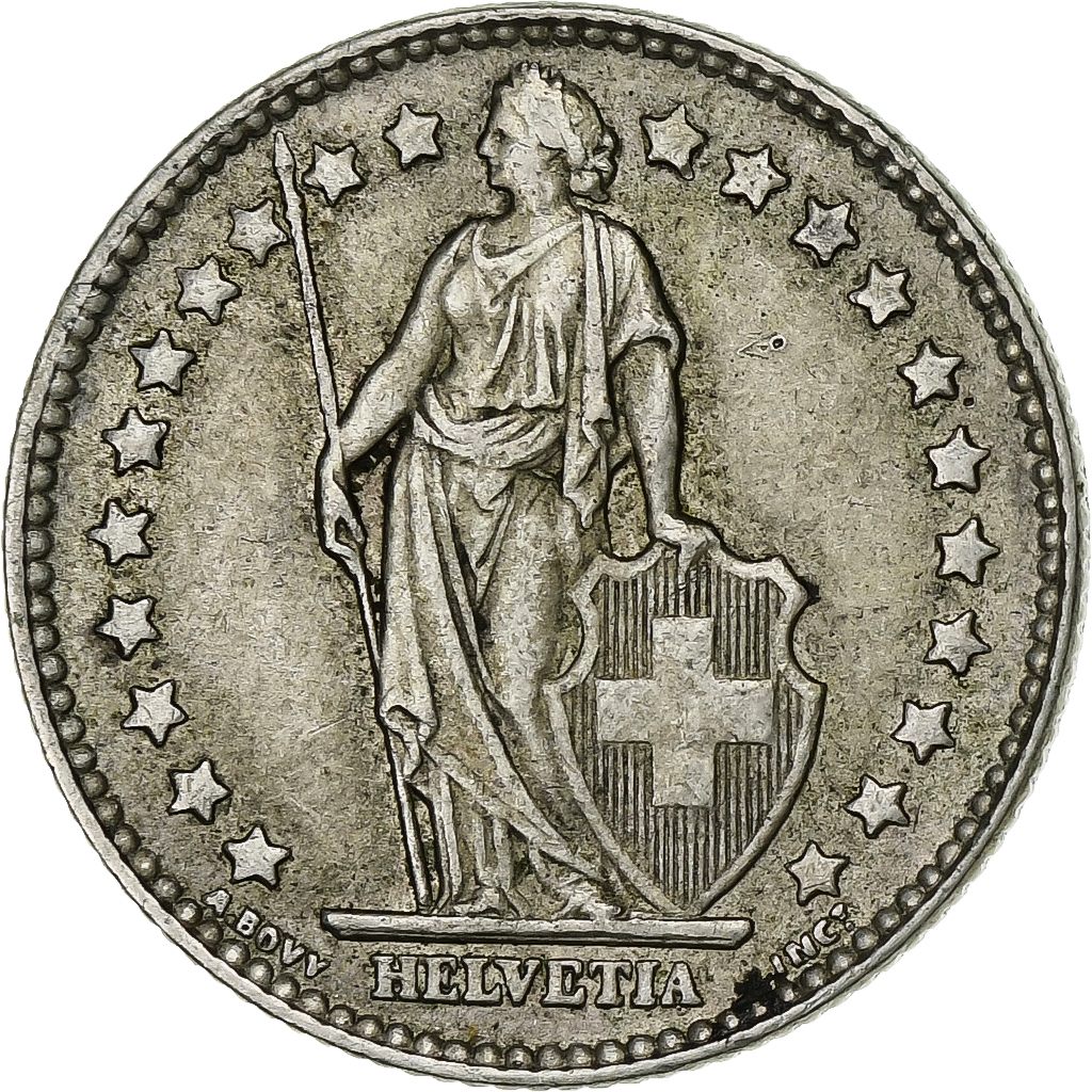 Switzerland, Franc, 1962, Bern, Silver, , KM:24