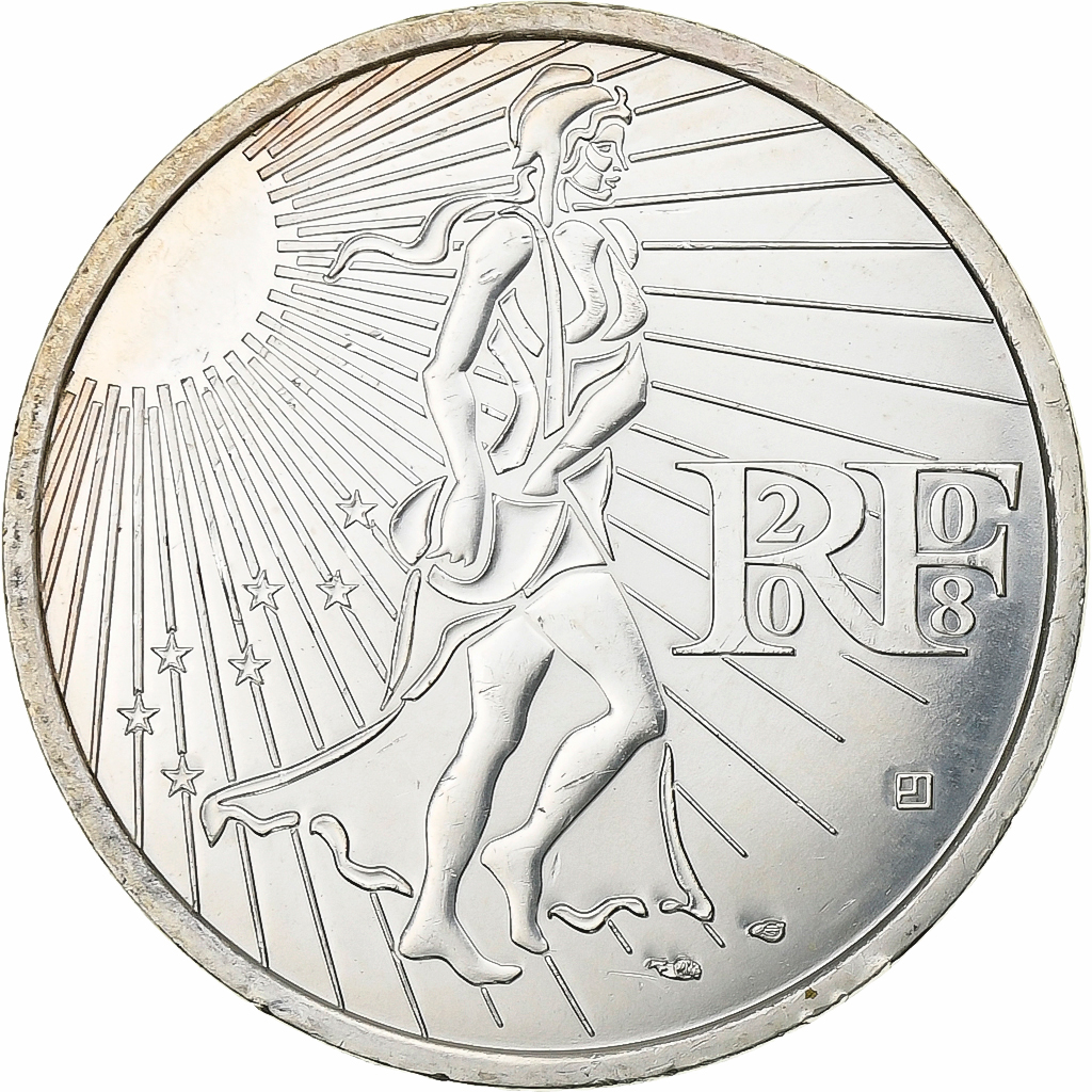 France, 15 Euro, 2008, Silver, , Gadoury:EU288, KM:1535