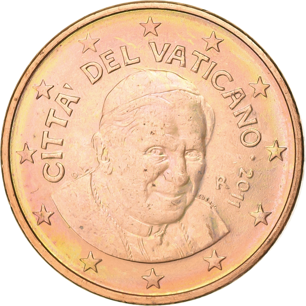VATICAN CITY, Euro Cent, 2011, BU, , Copper Plated Steel, KM:375