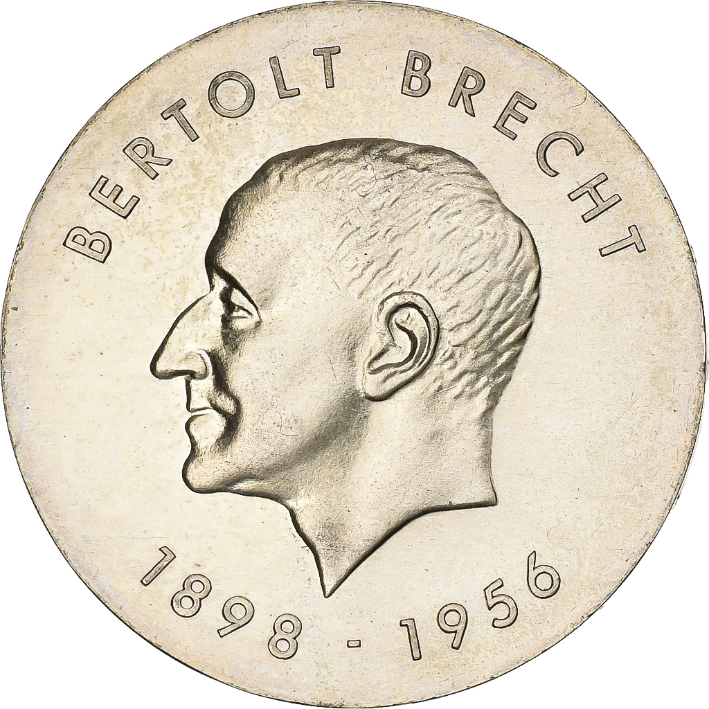 Democratic Republic of Germany, 10 Mark, 1973, Silver, , KM:45