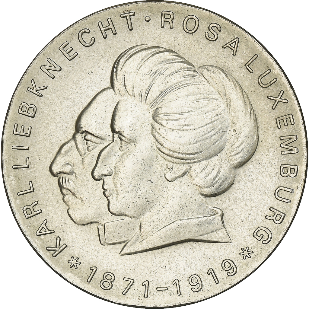 Democratic Republic of Germany, 20 Mark, 1971, Silver, , KM:32