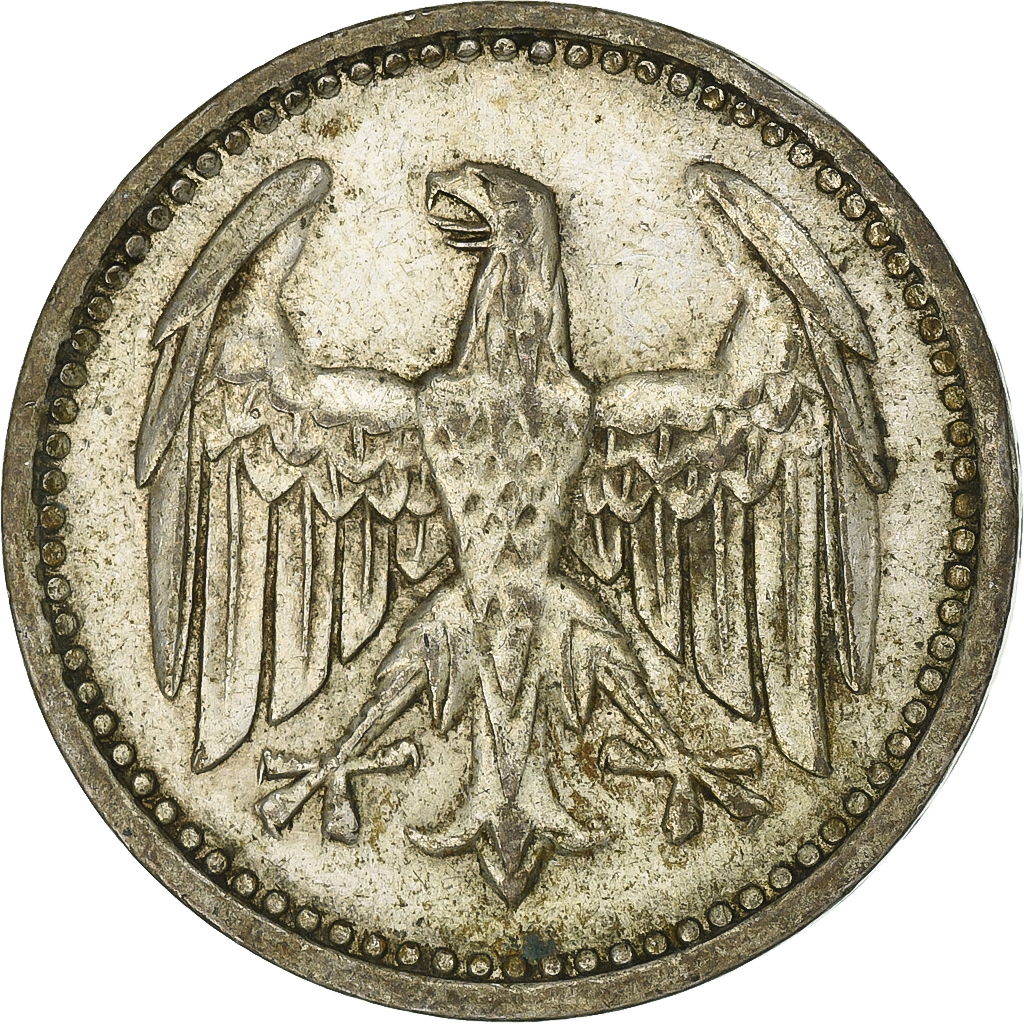 Germany, Weimar Republic, 3 Mark, 1924, Stuttgart, Silver, , KM:53