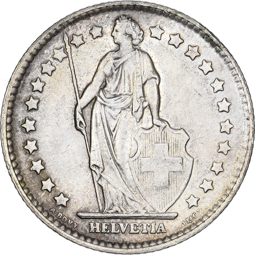 Switzerland, Franc, 1964, Bern, Silver, 