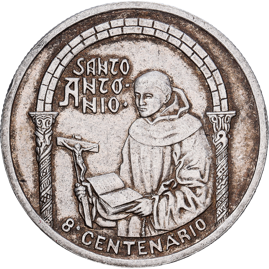 Portugal, 500 Escudos, Santo Antonio, 1995, Silver, AU, KM:686