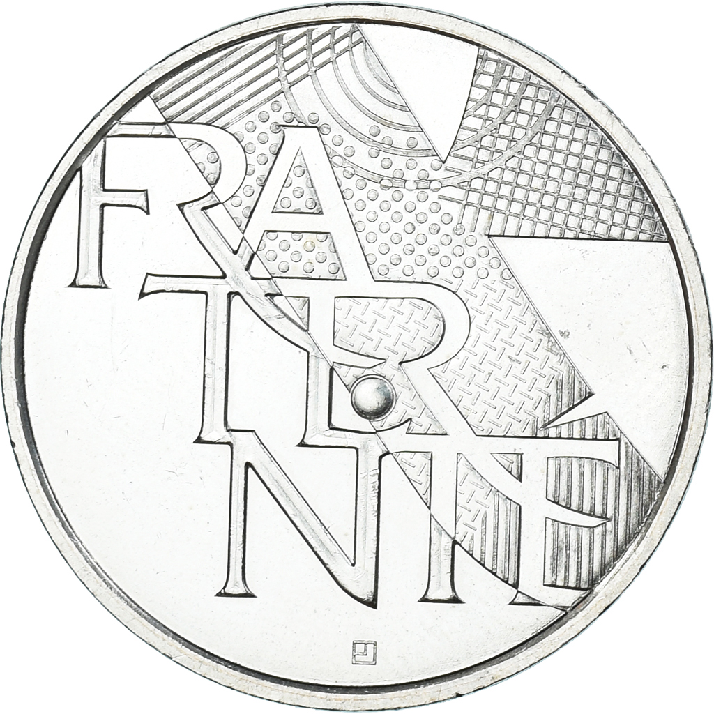 France, 5 Euro, 2013, Fraternité, , Silver