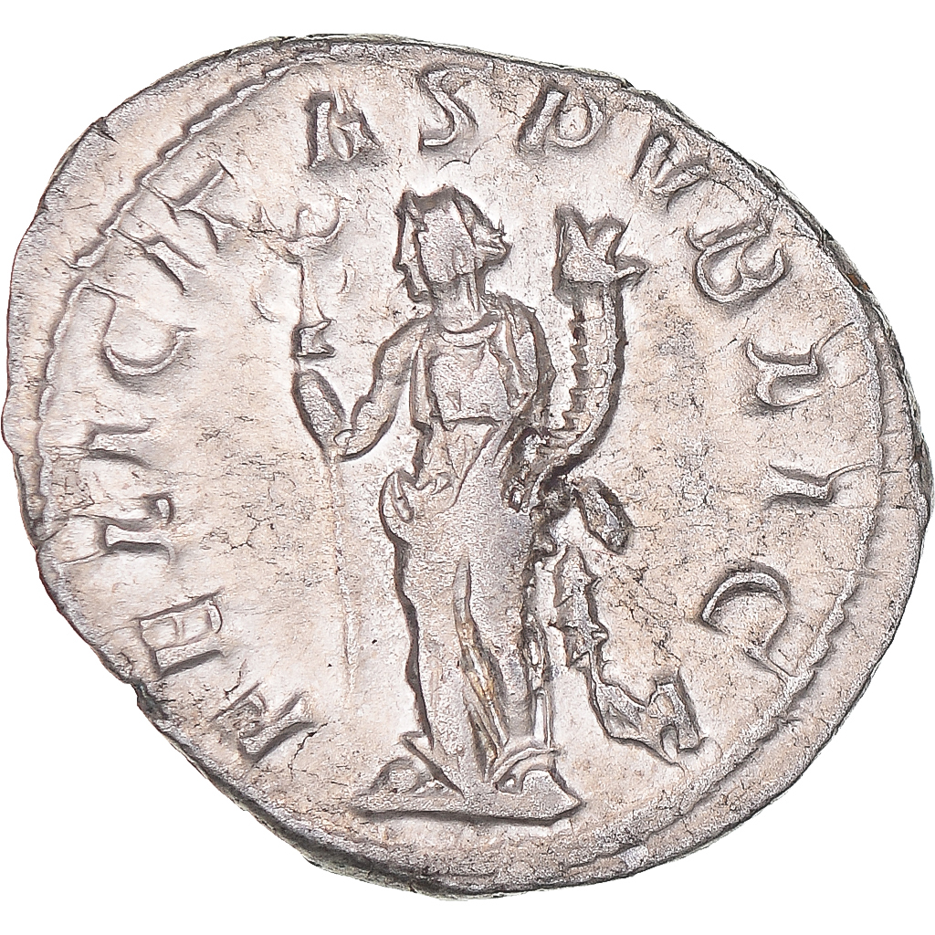 Coin, Trebonianus Gallus, Antoninianus, 251-253, Rome, AU, Billon