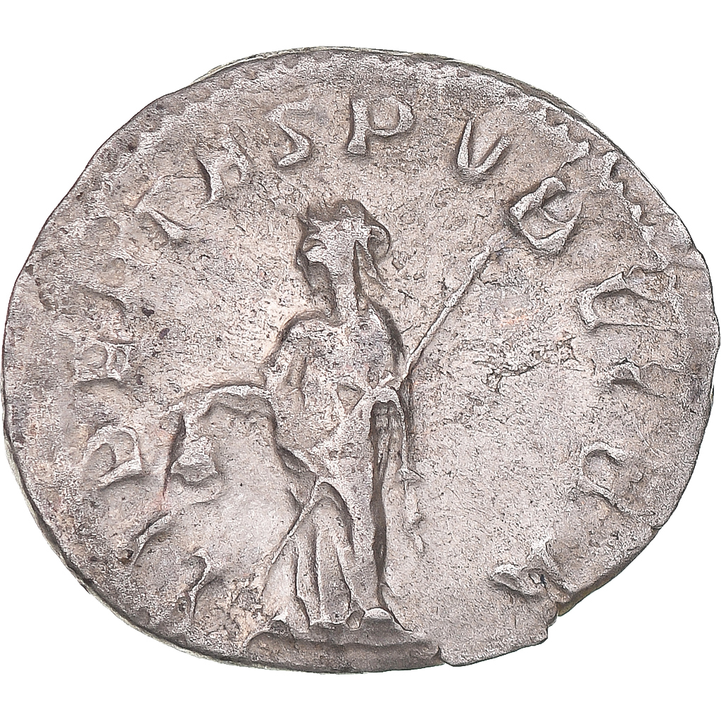 Coin, Trebonianus Gallus, Antoninianus, 251-253, Rome, , Billon