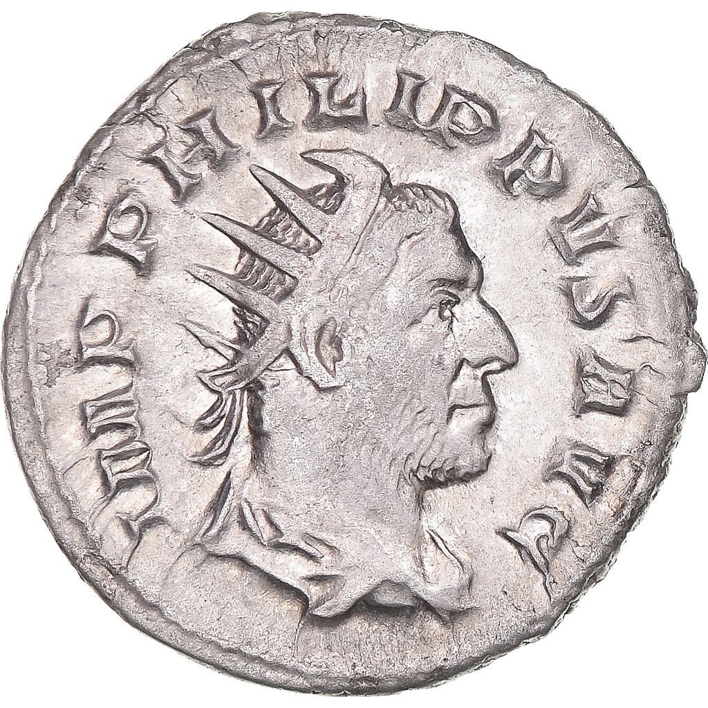 Coin, Philip I, Antoninianus, 244-249, Rome, AU, Billon