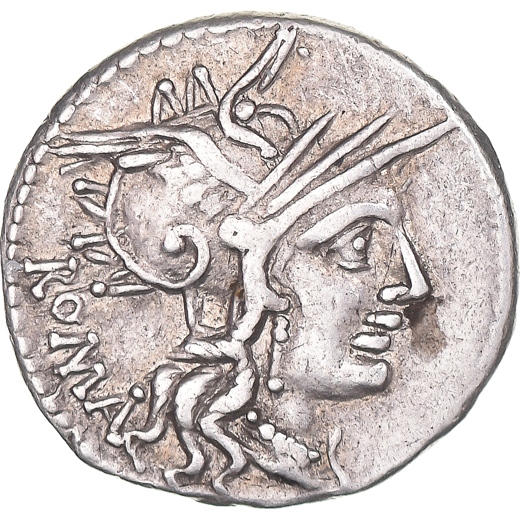 Coin, M. Tullius, Denarius, 120 BC, Rome, , Silver, Crawford:280/1