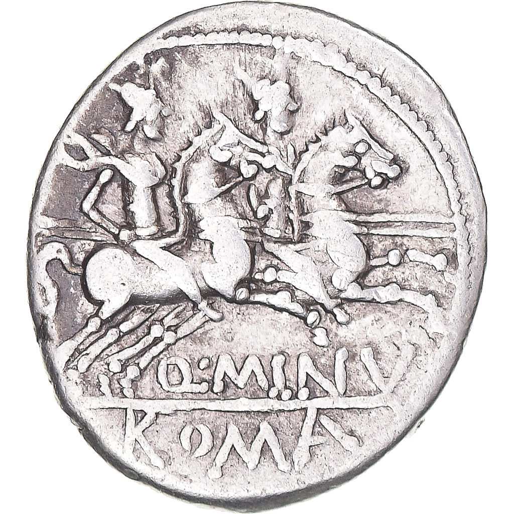 Coin, Q. Minucius Rufus, Denarius, 122 BC, Rome, , Silver