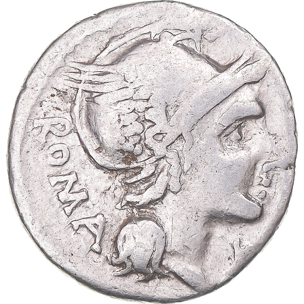 Coin, Flaminia, Denarius, 109-108 BC, Rome, , Silver, Crawford:302/1