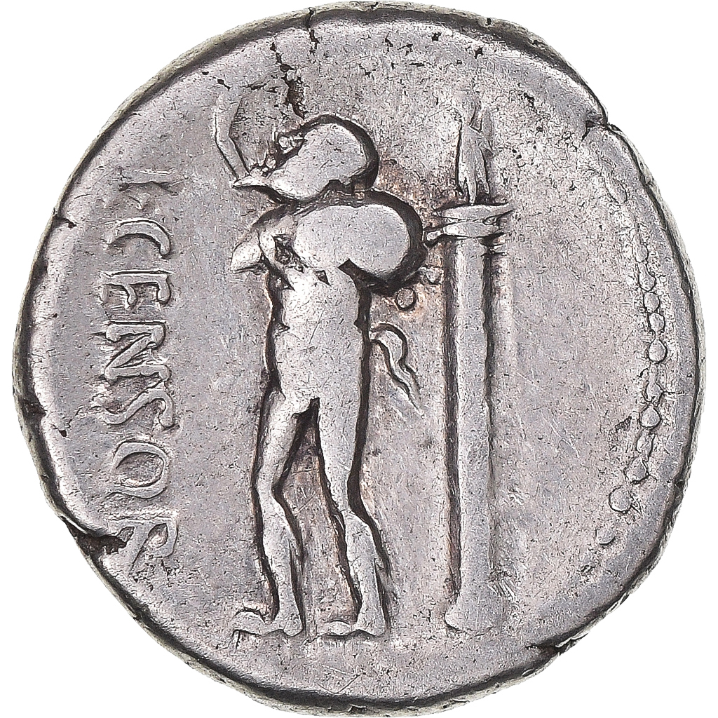 Coin, Marcia, Denarius, 82 BC, Rome, , Silver, Crawford:363/1