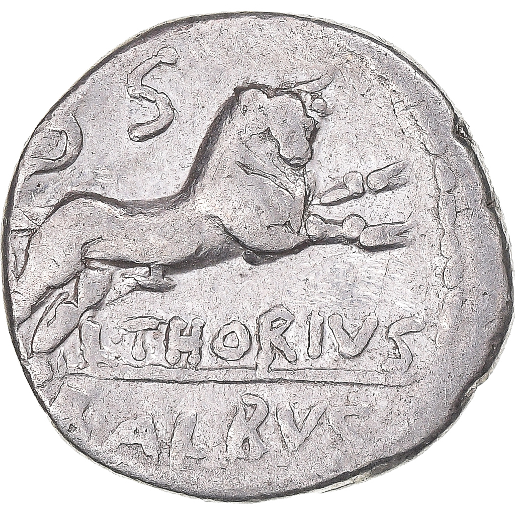 Coin, Thoria, Denarius, 105 BC, Rome, , Silver, Crawford:316/1