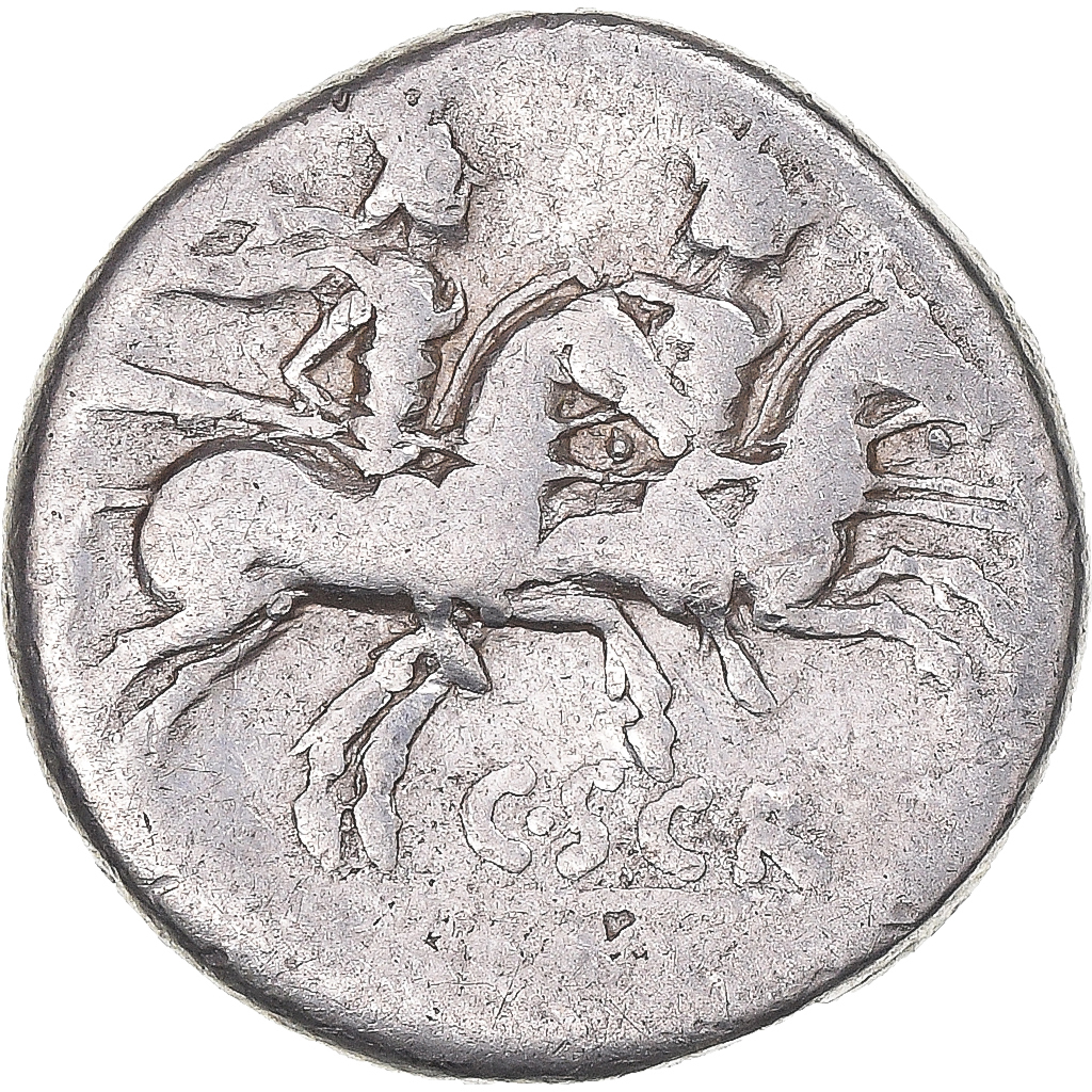 Coin, Scribonia, Denarius, 154 BC, Rome, , Silver, Crawford:201/1