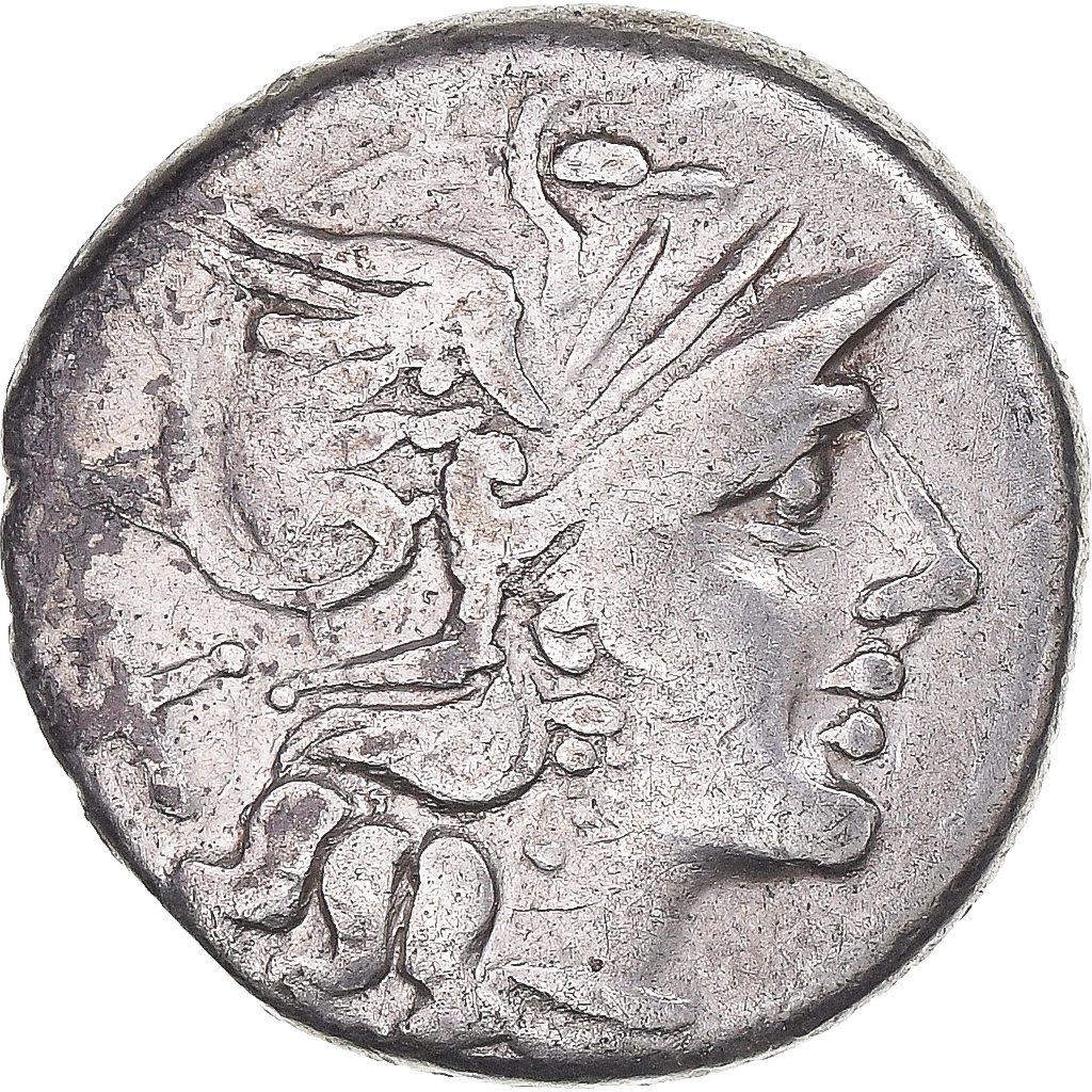 Coin, Saufeia, Denarius, 152 BC, Rome, , Silver, Crawford:204/1