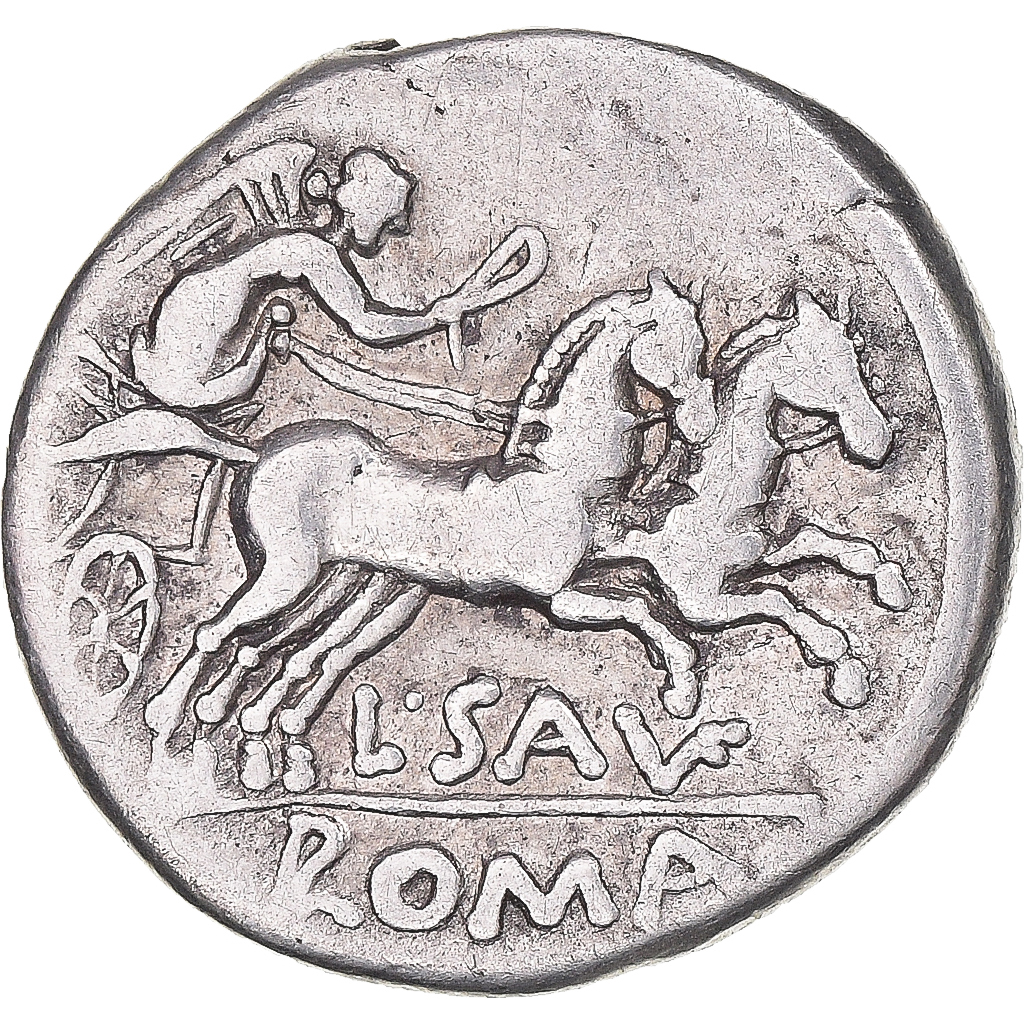 Coin, Saufeia, Denarius, 152 BC, Rome, Countermark, , Silver