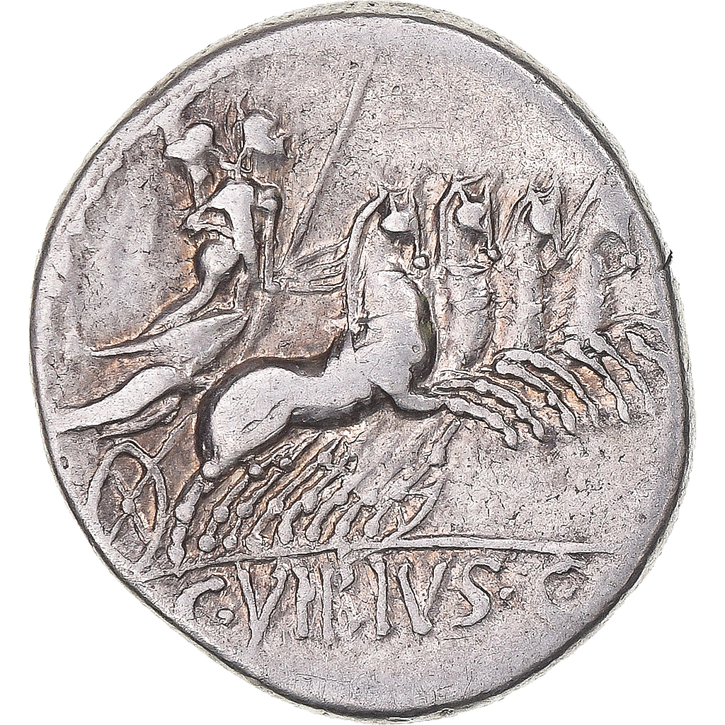 Coin, Vibia, Denarius, 90 BC, Rome, , Silver, Crawford:342/5