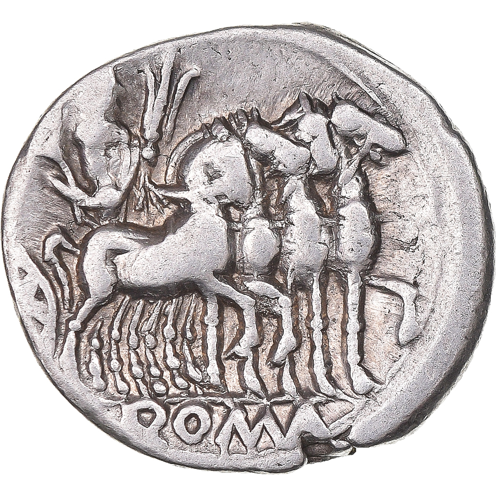 Coin, Caecilia, Denarius, 130 BC, Rome, , Silver, Crawford:256/1