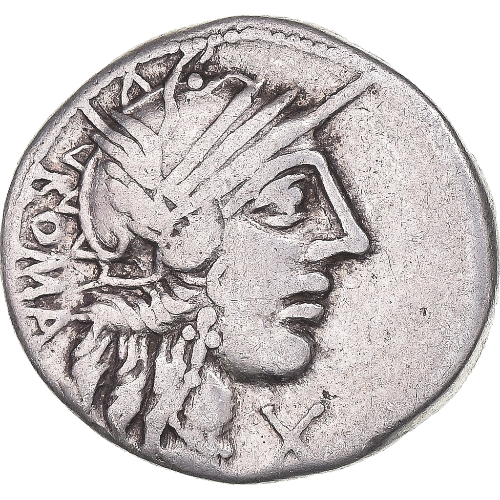 Coin, Fannia, Denarius, 123 BC, Rome, , Silver, Crawford:275/1