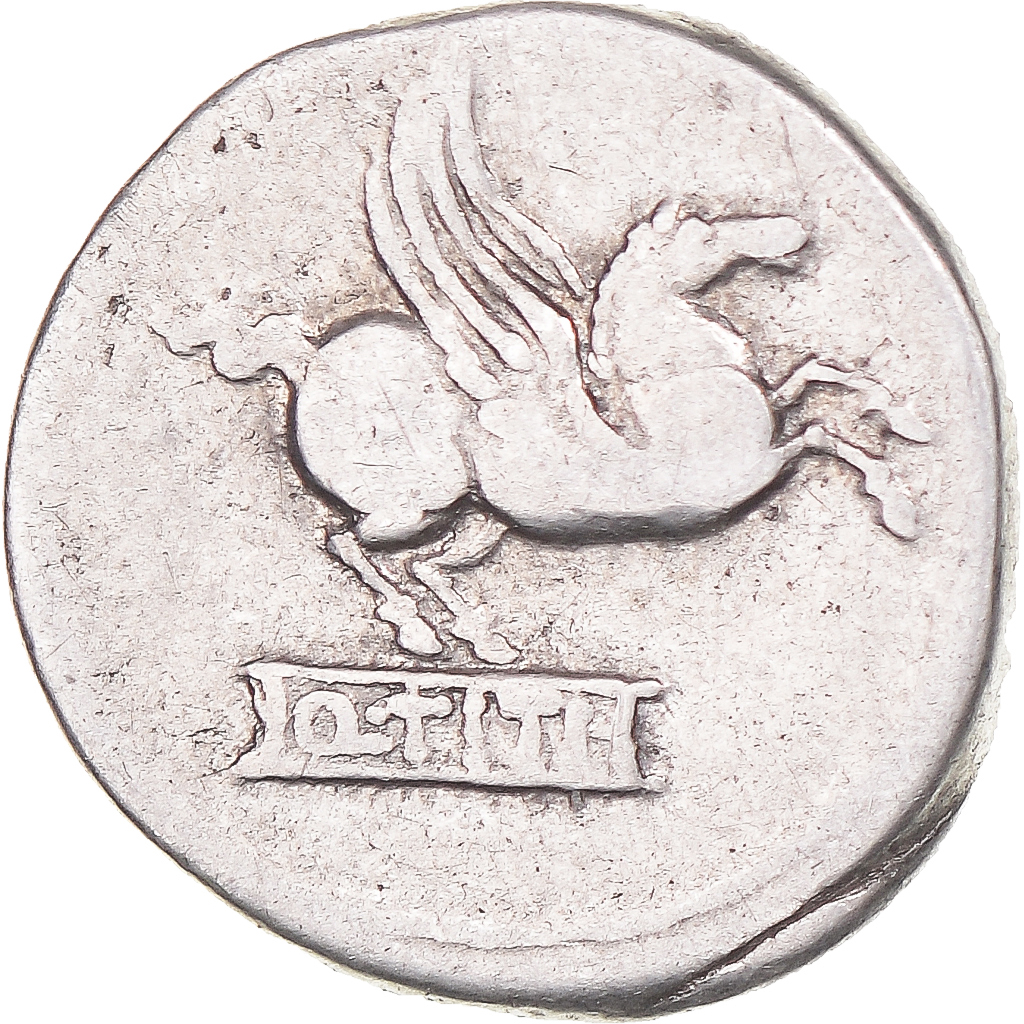 Coin, Titia, Denarius, 90 BC, Rome, , Silver, Crawford:341/1