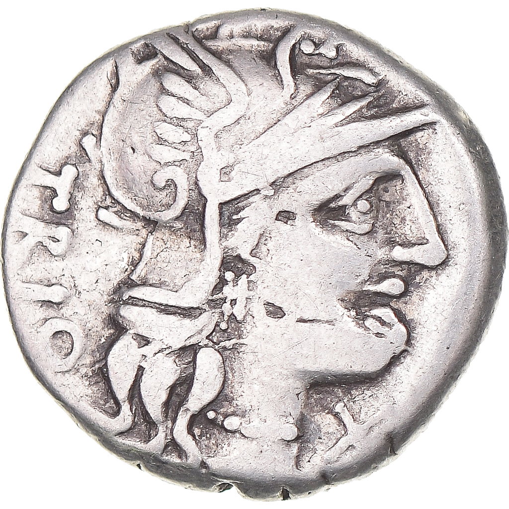 Coin, Lucretia, Denarius, 136 BC, Rome, , Silver, Crawford:237/1b