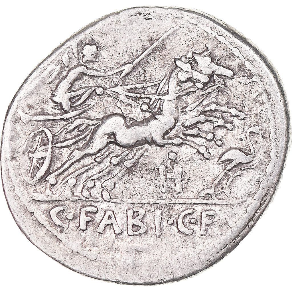 Coin, Fabia, Denarius, 102 BC, Rome, , Silver, Crawford:322/1b