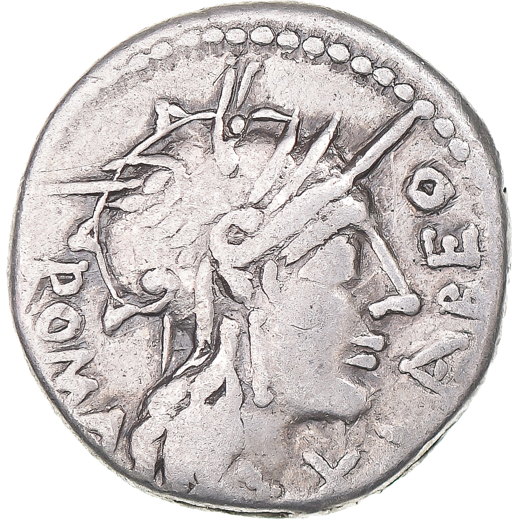 Coin, Fabia, Denarius, 124 BC, Rome, , Silver, Crawford:273/1