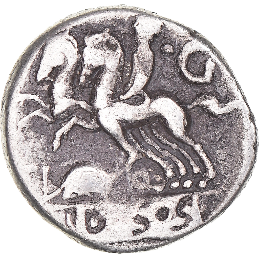 Coin, Quinctia, Denarius, 112-111 BC, Rome, , Silver, Crawford:297/1b