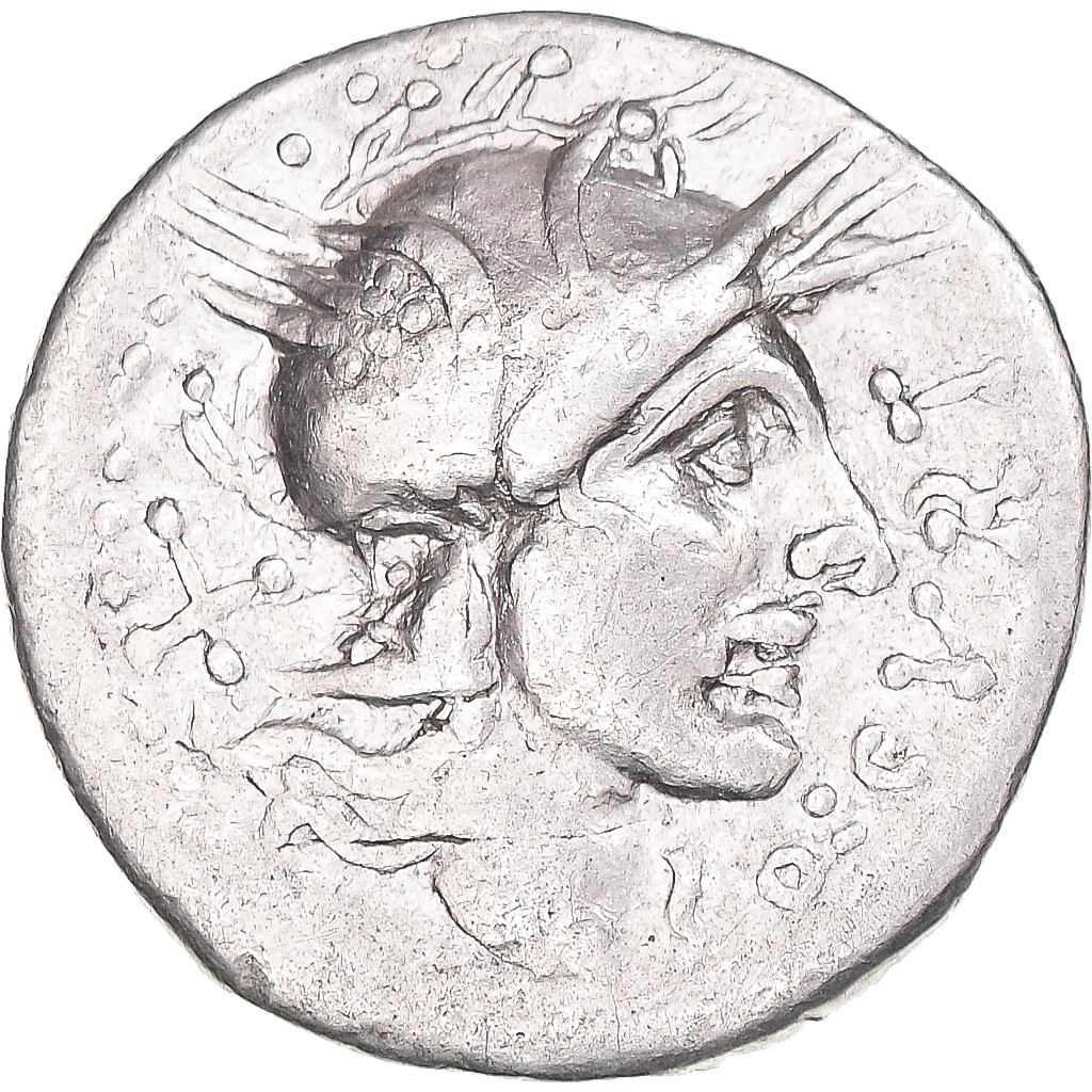 Coin, Curtia, Denarius, 116-115 BC, Rome, , Silver, Crawford:285/2