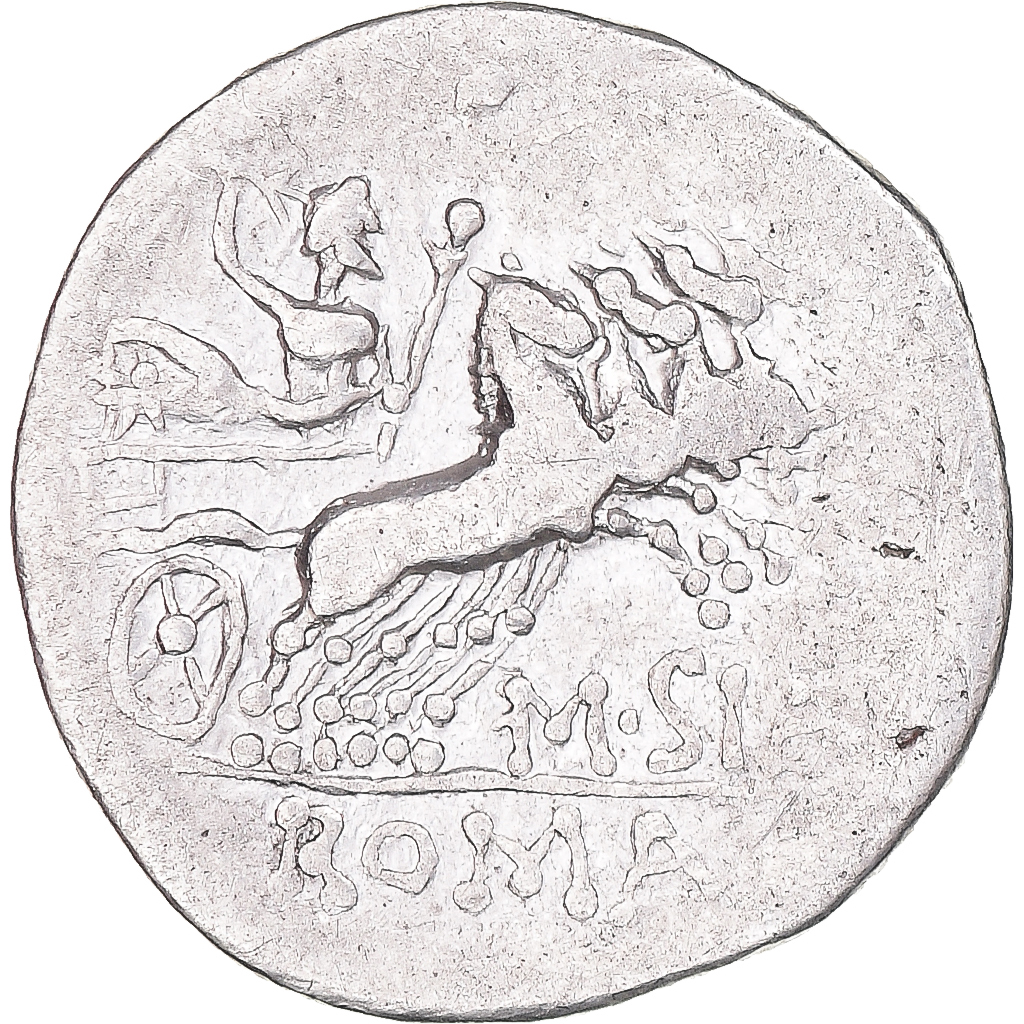 Coin, Curtia, Denarius, 116-115 BC, Rome, , Silver, Crawford:285/2