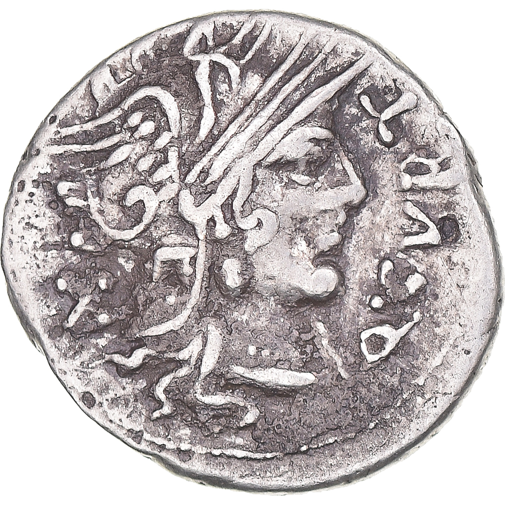 Coin, Curtia, Denarius, 116-115 BC, Rome, , Silver, Crawford:285/2