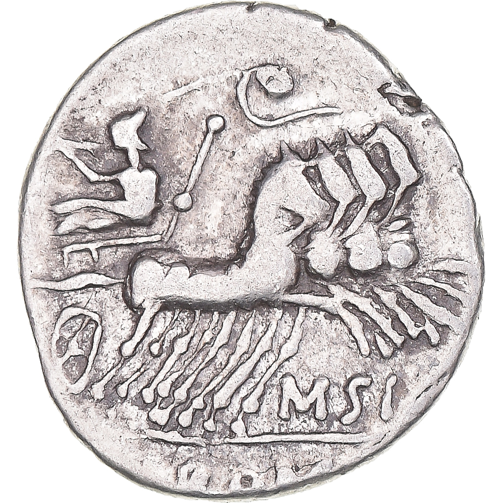 Coin, Curtia, Denarius, 116-115 BC, Rome, , Silver, Crawford:285/2