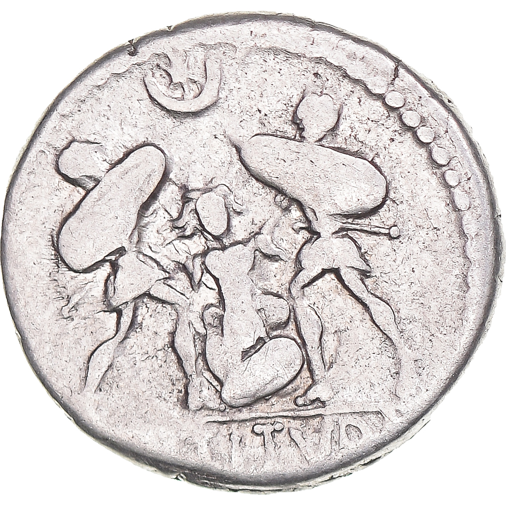 Coin, Tituria, Denarius, 89 BC, Rome, , Silver, Crawford:344/2b