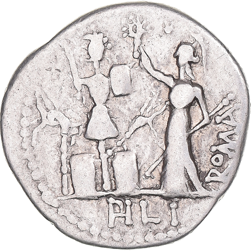 Coin, Furia, Denarius, 119 BC, Rome, , Silver, Crawford:281/1