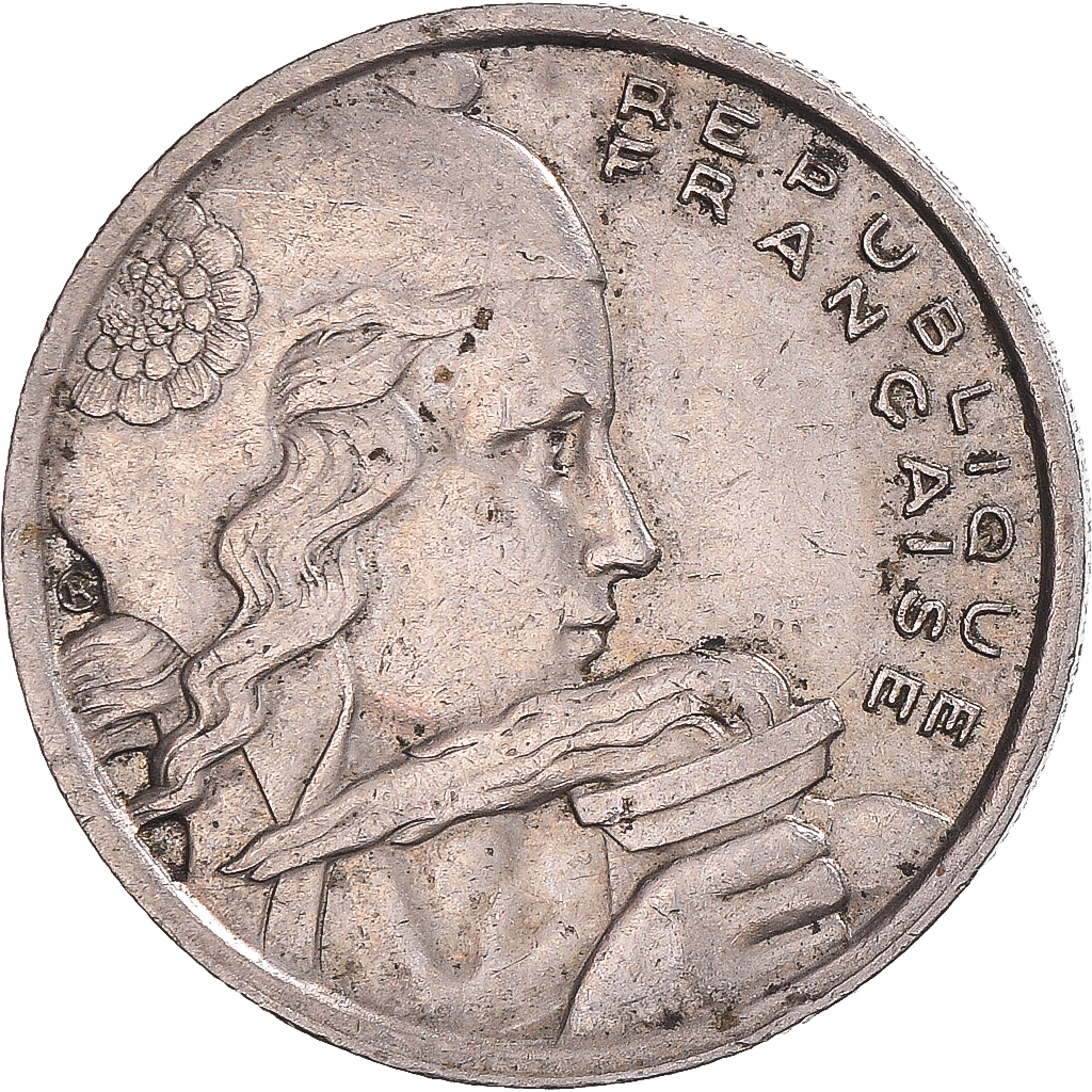 France, 100 Francs, 1958, Chouette, Copper-nickel, , Gadoury:897