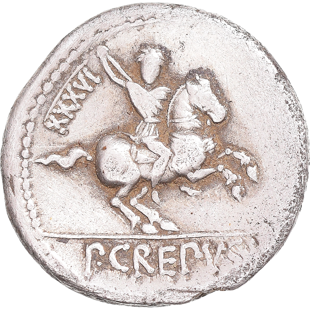 Crepusia, Denarius, 82 BC, Rome, Silver, , Crawford:361/1c