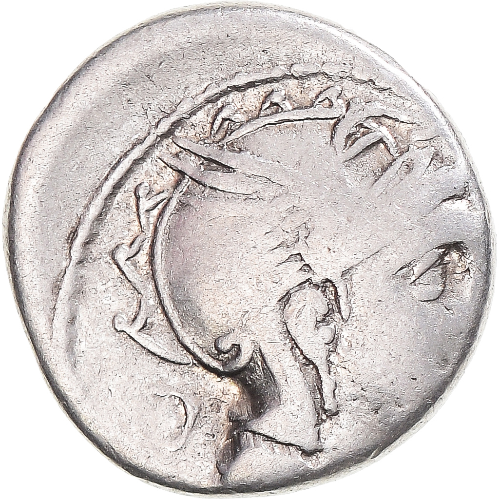 Coin, Manlia, Denarius, 111-110 BC, Rome, , Silver, Crawford:299/1